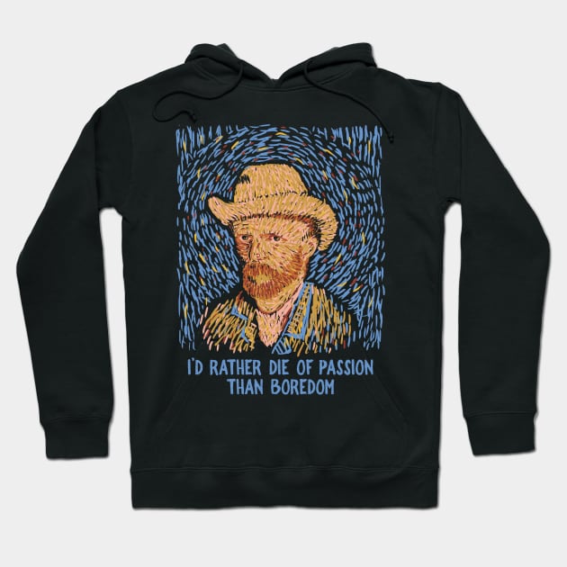 Van Gogh's Passion Hoodie by olddesigntees